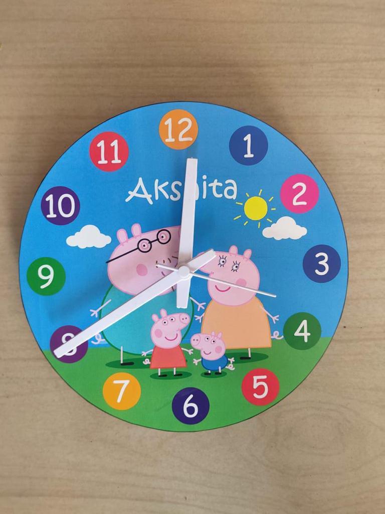 clock peppa pig